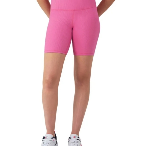 Champion Soft Touch 7" Bike Short in Phlox Pink - Picture 3 of 4